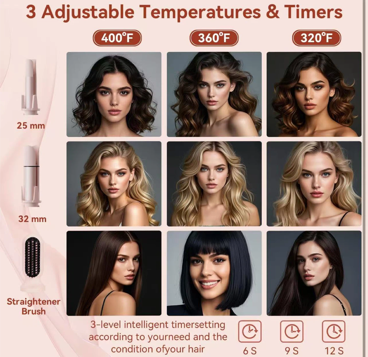 3-in-1 Multifunctional Hair Styling Tool - photo 3