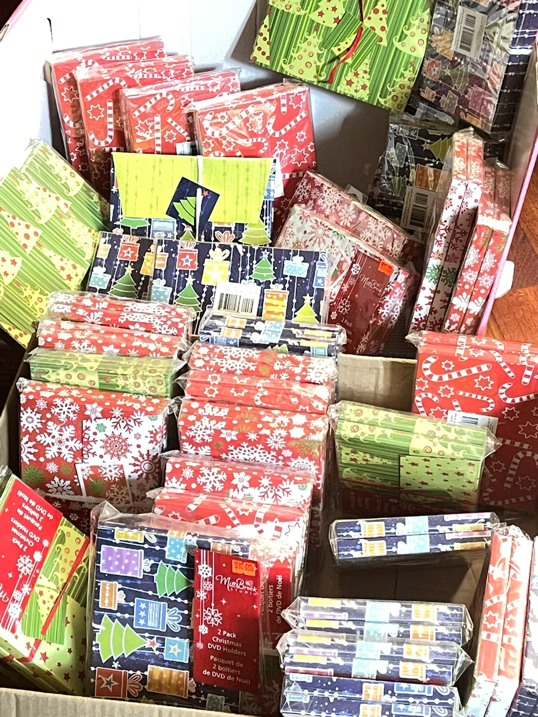 NEW Christmas gift/Treat Boxes Lot