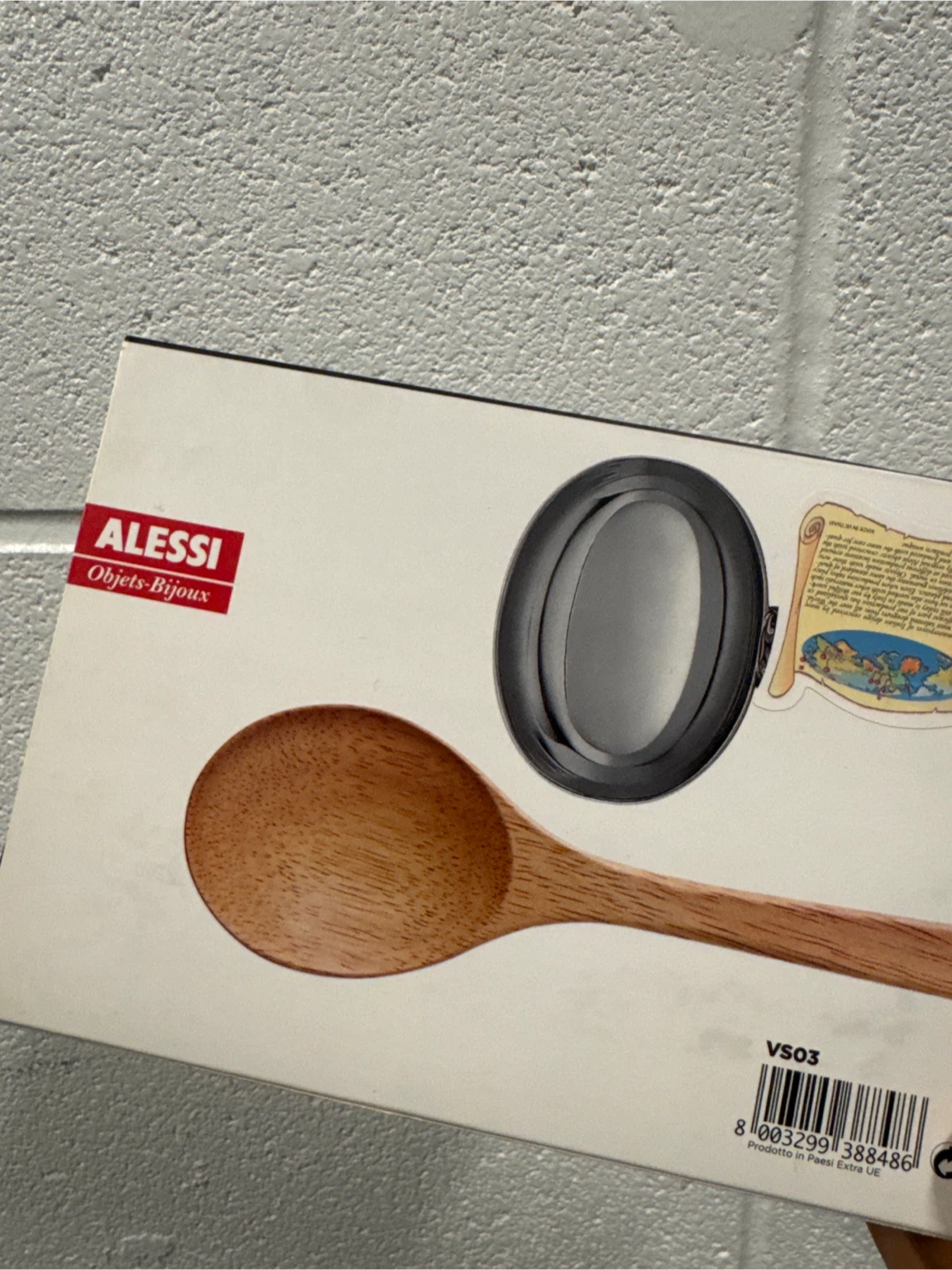 Alessi T-1000 Appoggiacucchiaio Spoon Rest - New - photo 3