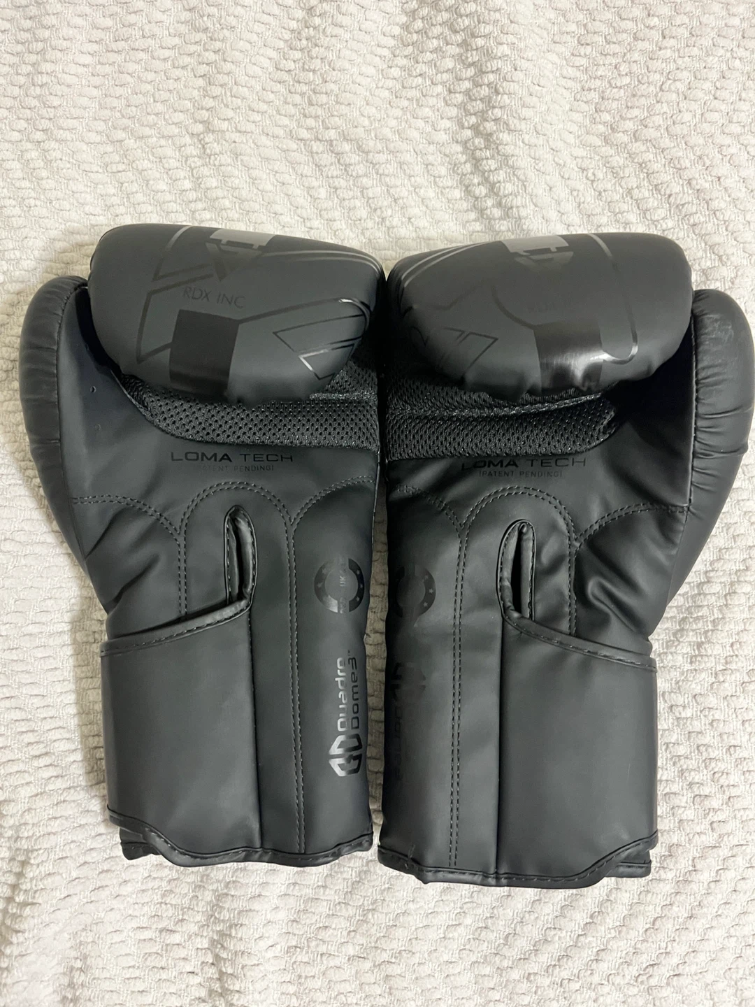 RDX Boxing Gloves - Black 12oz - photo 2