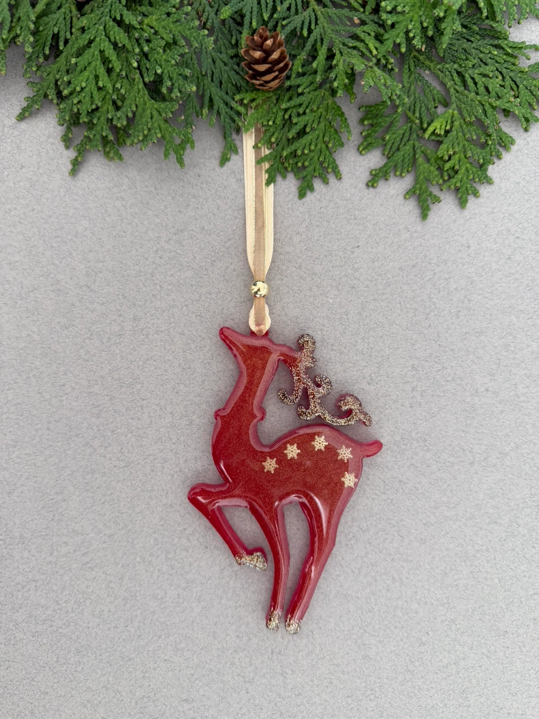 Handmade Christmas ornament set - photo 3