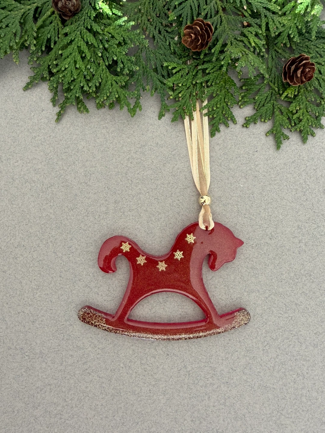 Handmade Christmas ornament set - photo 2