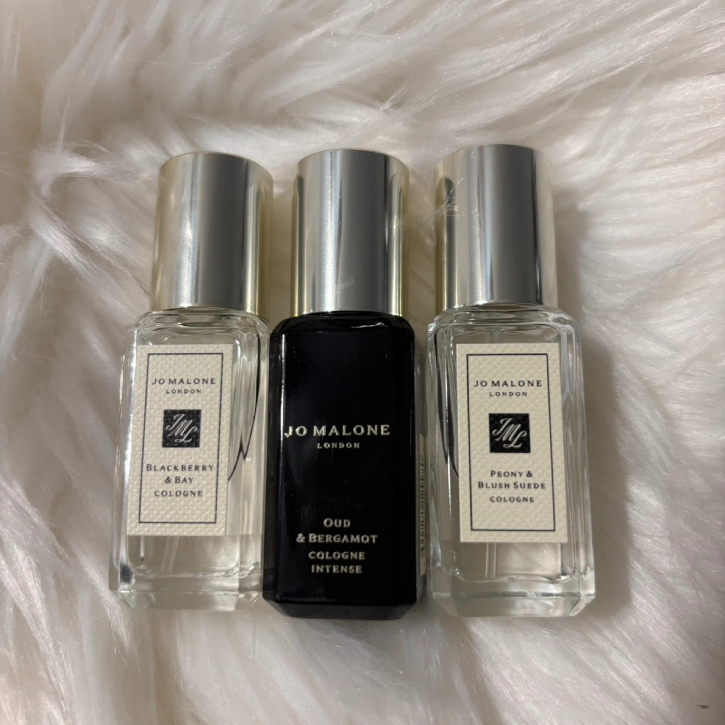 Jo Malone Cologne Set - Oud & Bergamot, Peony, Blackberry