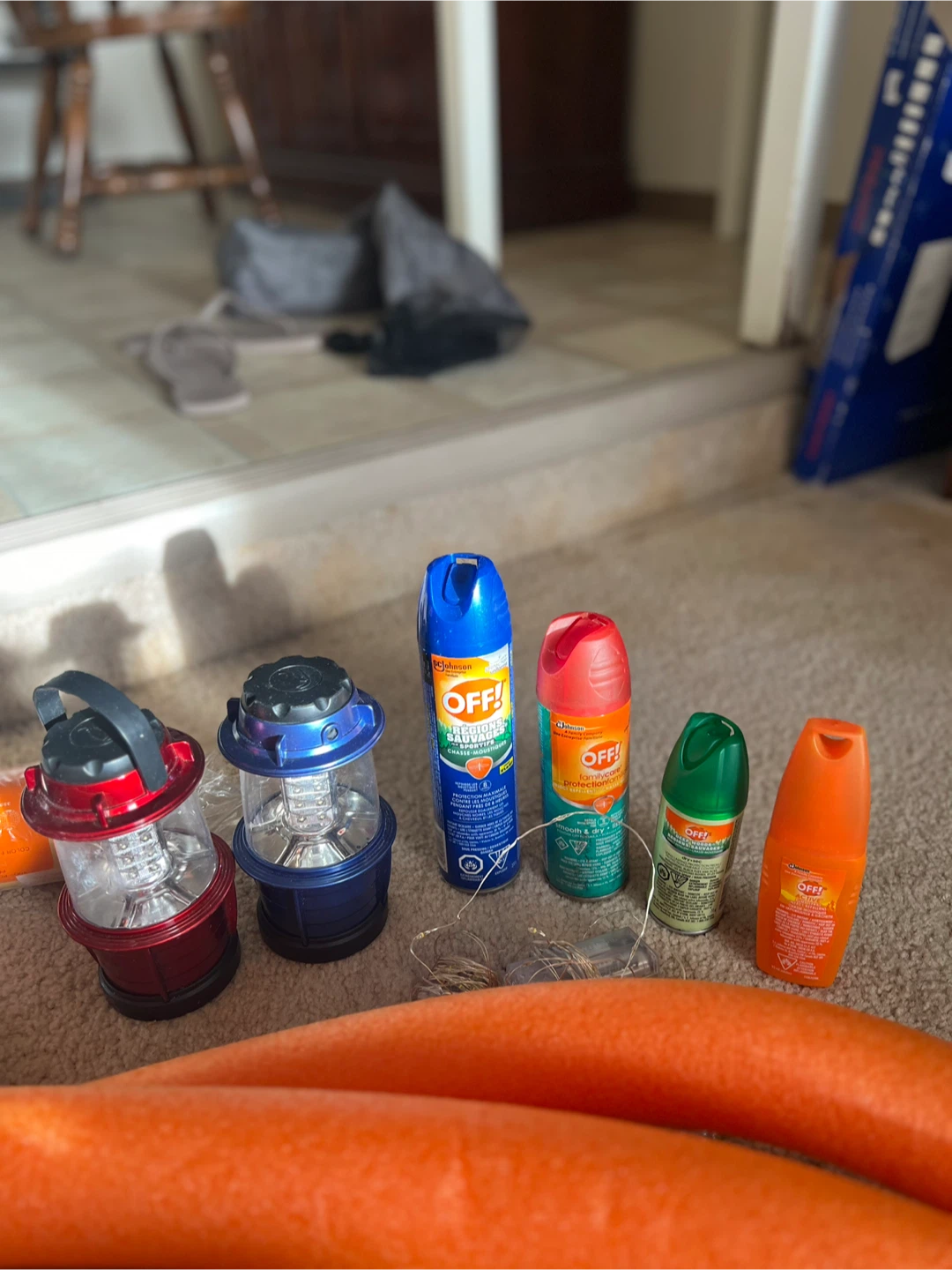 Off! Insect Repellent Lot and Lanterns