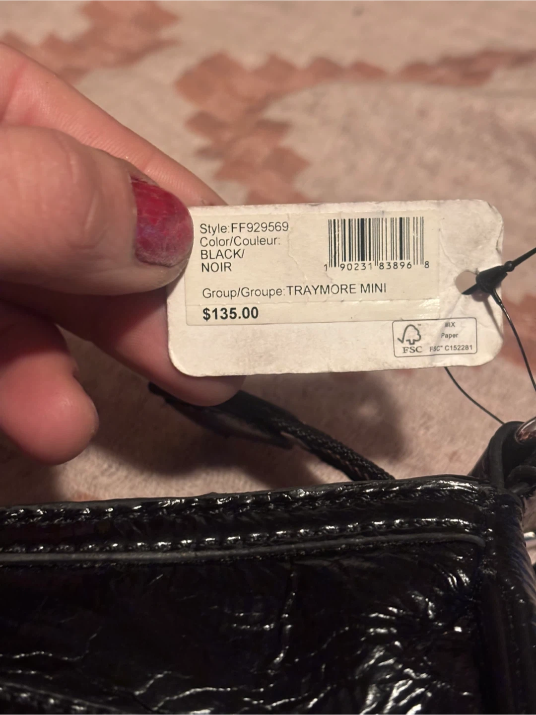 Guess Traymore Mini Black Bag - photo 2