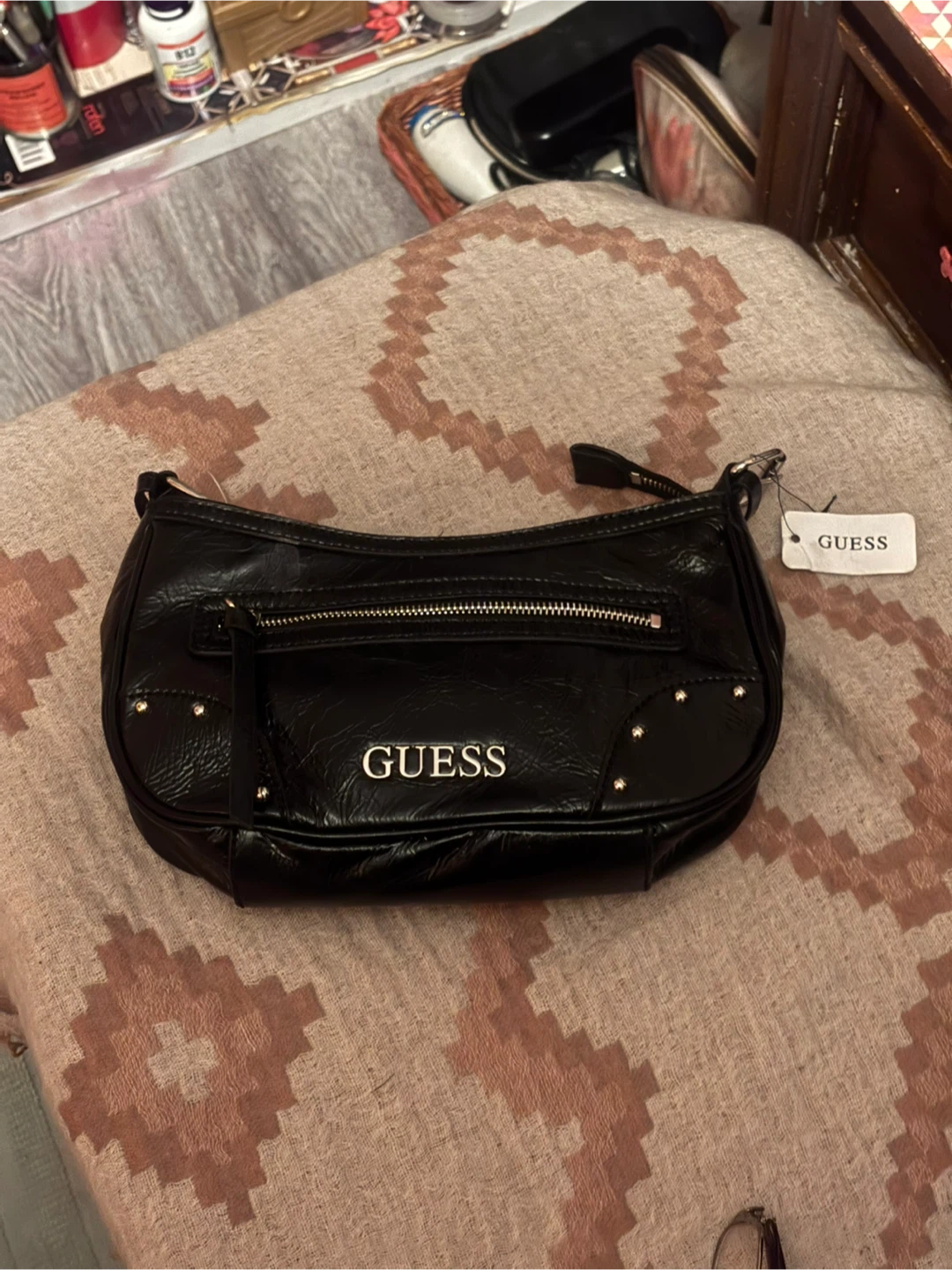 Guess Traymore Mini Black Bag