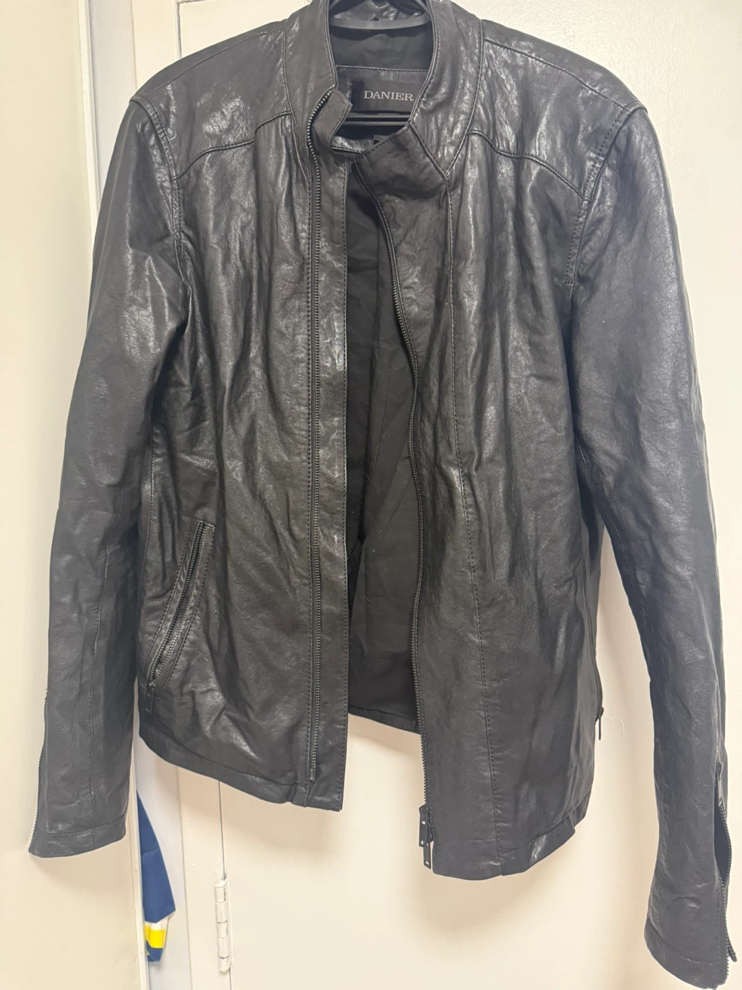 Danier Black Leather Jacket