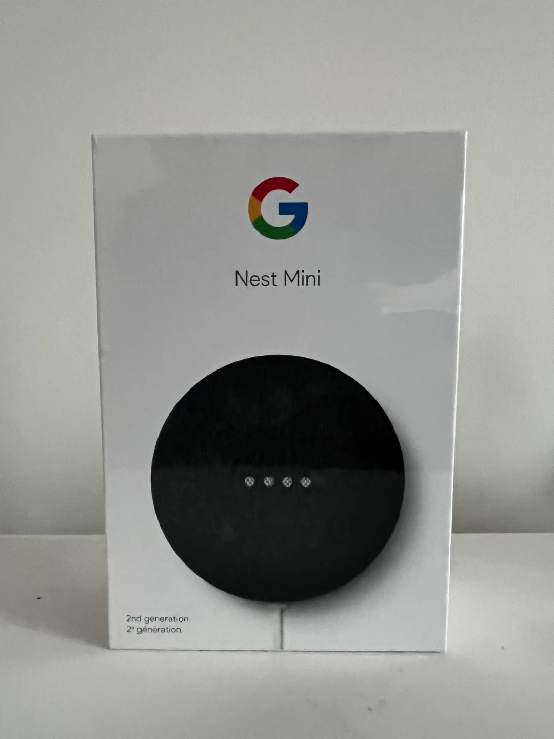 New Google Nest Mini 2nd Gen Smart Speaker - photo 3