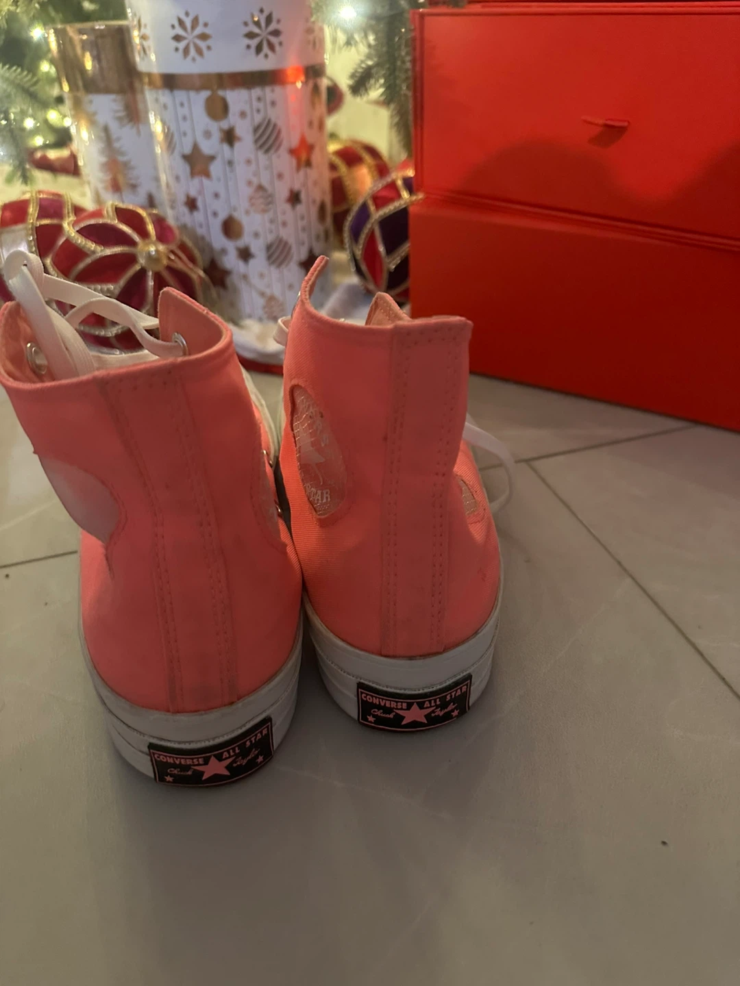 Converse All Star High Top Sneakers, Pink - photo 3