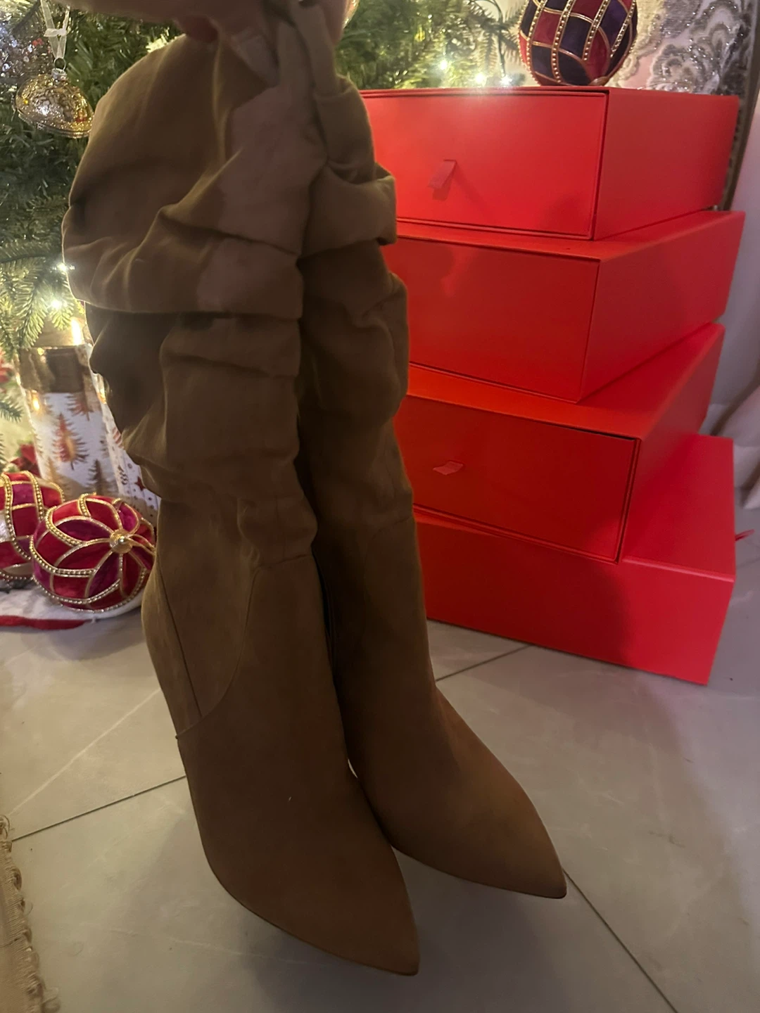 Jessica Simpson Brown Suede Boots - Size 8 - photo 2