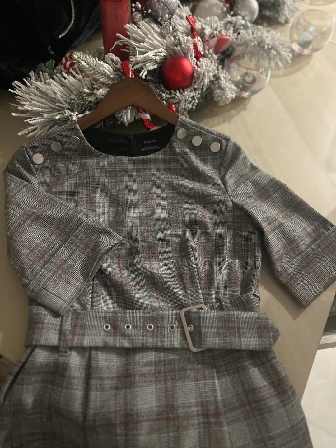 RW&CO Plaid Dress - Size 2 - photo 2