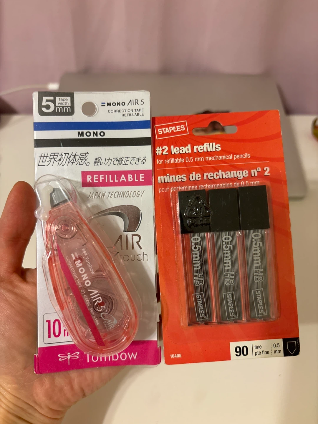 Correction Tape & Staples Lead Refills #gifting