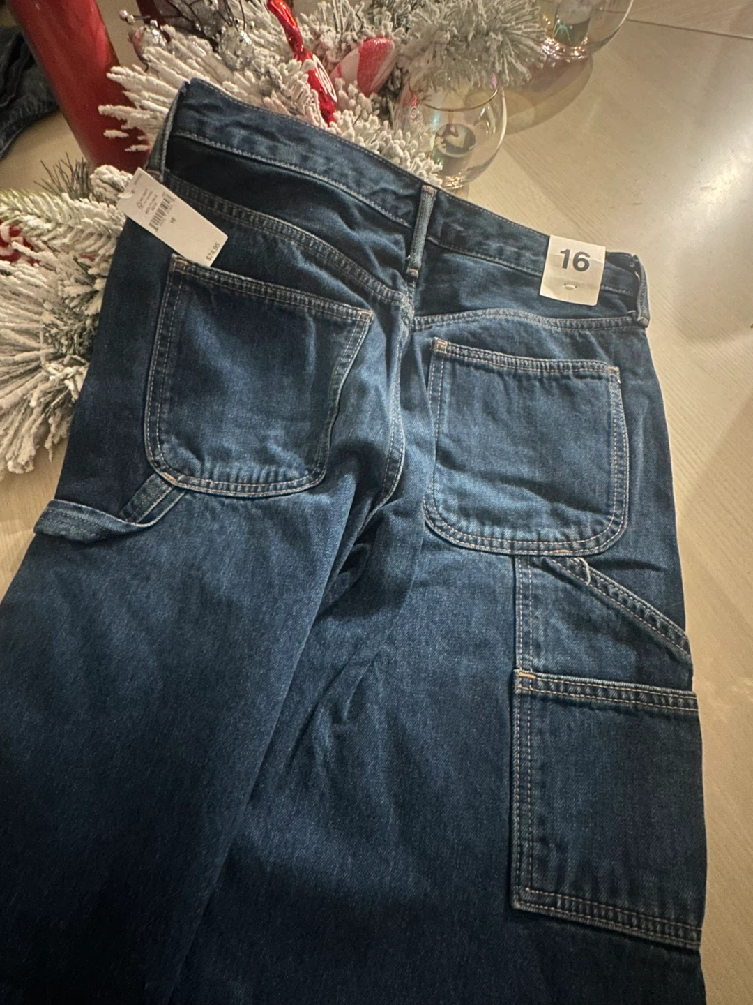 Gap 90s Loose Ankle Jeans - Size 18 - photo 5
