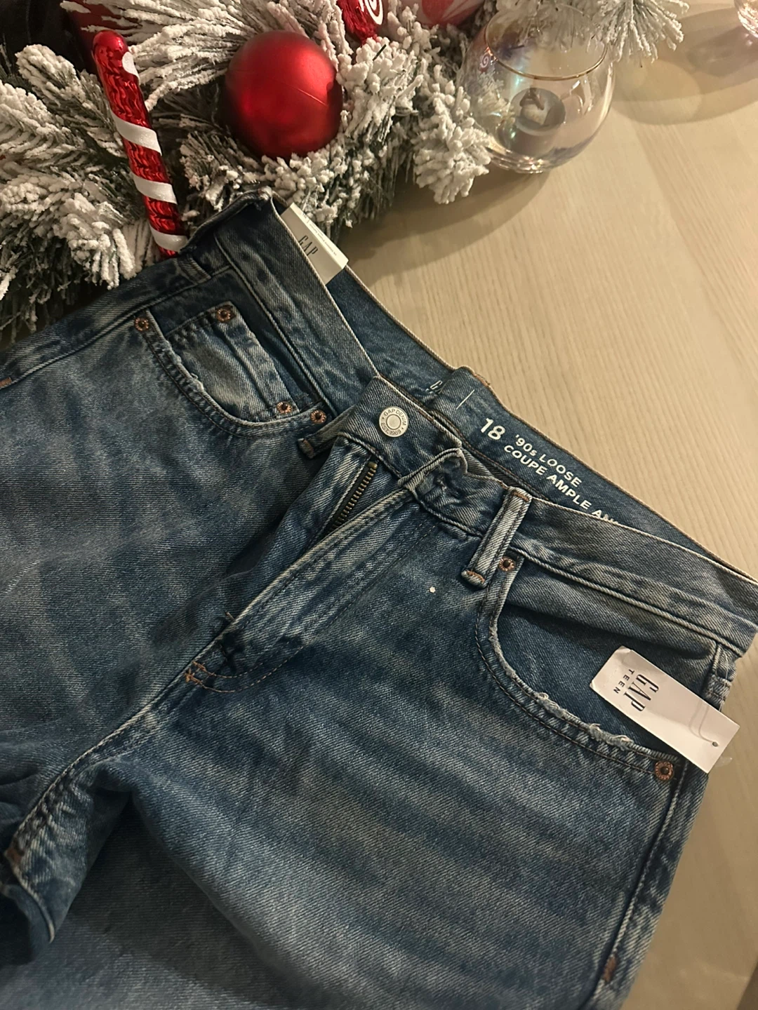 Gap 90s Loose Ankle Jeans - Size 18 - photo 3