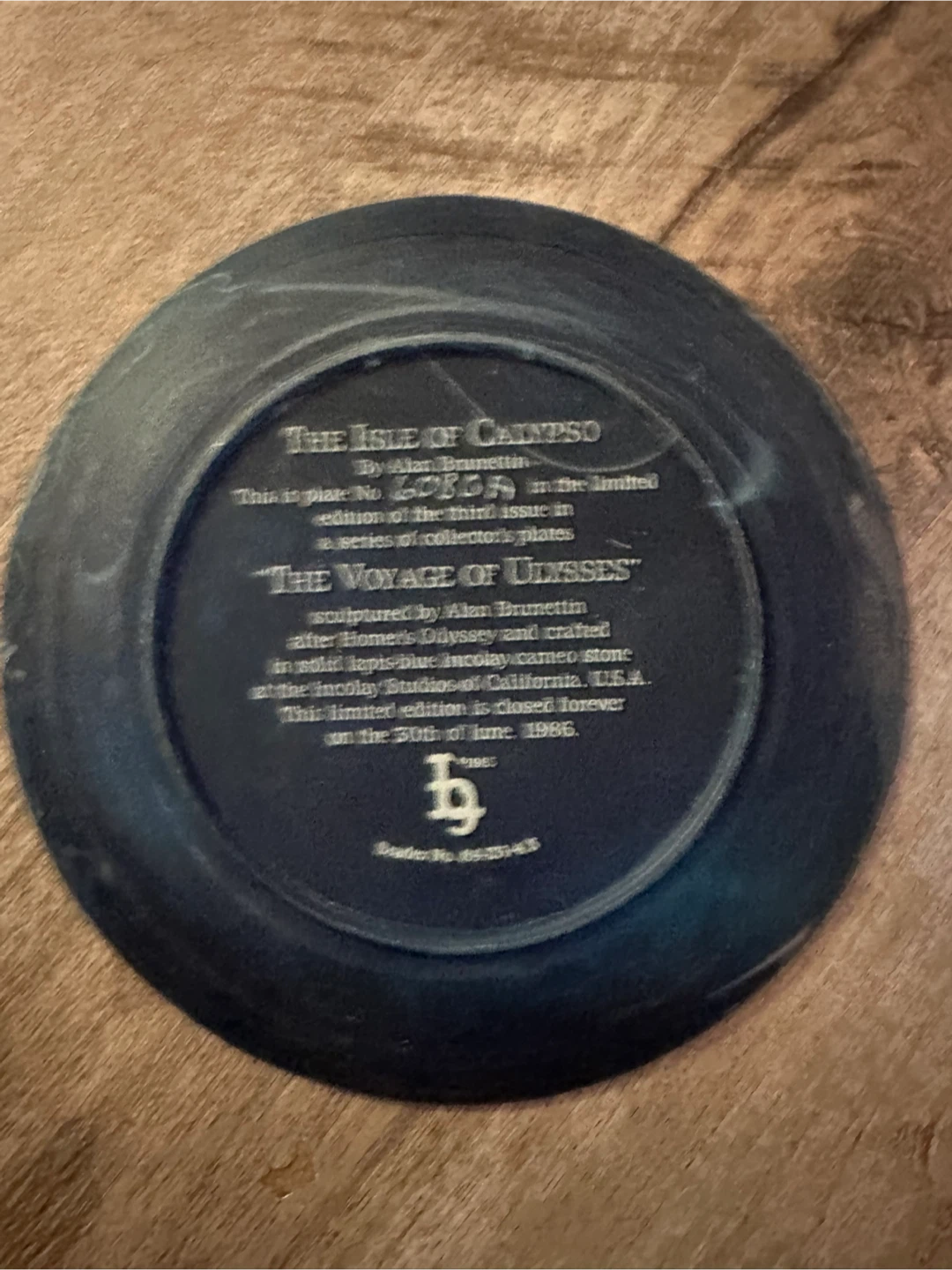 The Voyage of Ulysses Collector's Plate - photo 2