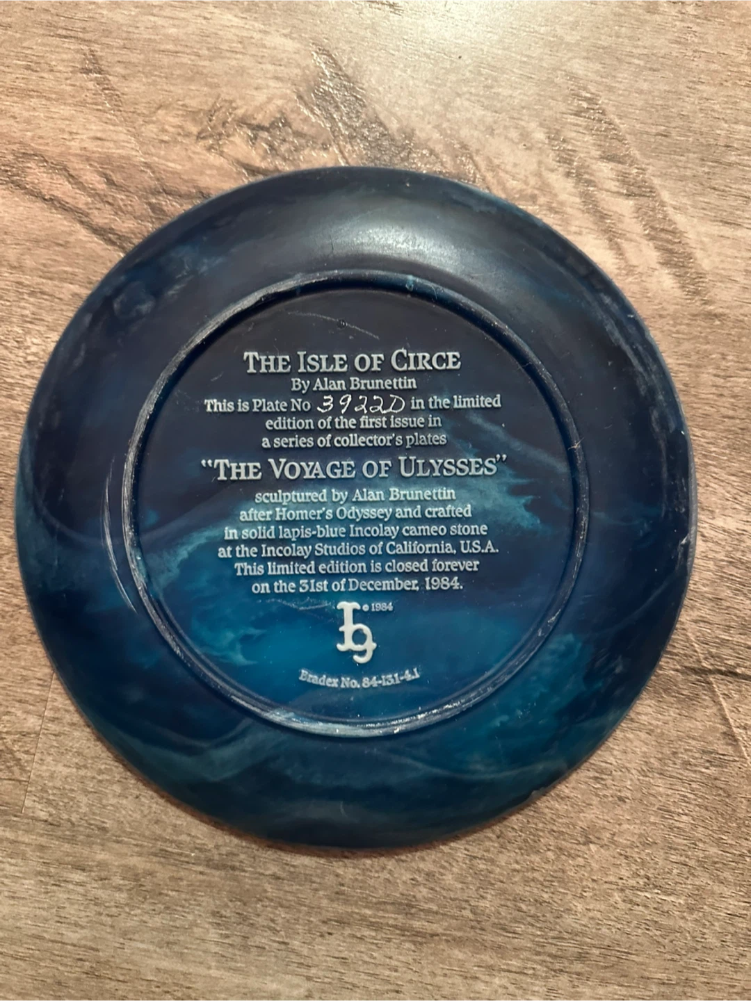 The Isle of Circe Plate by Alan Brunettin - photo 2