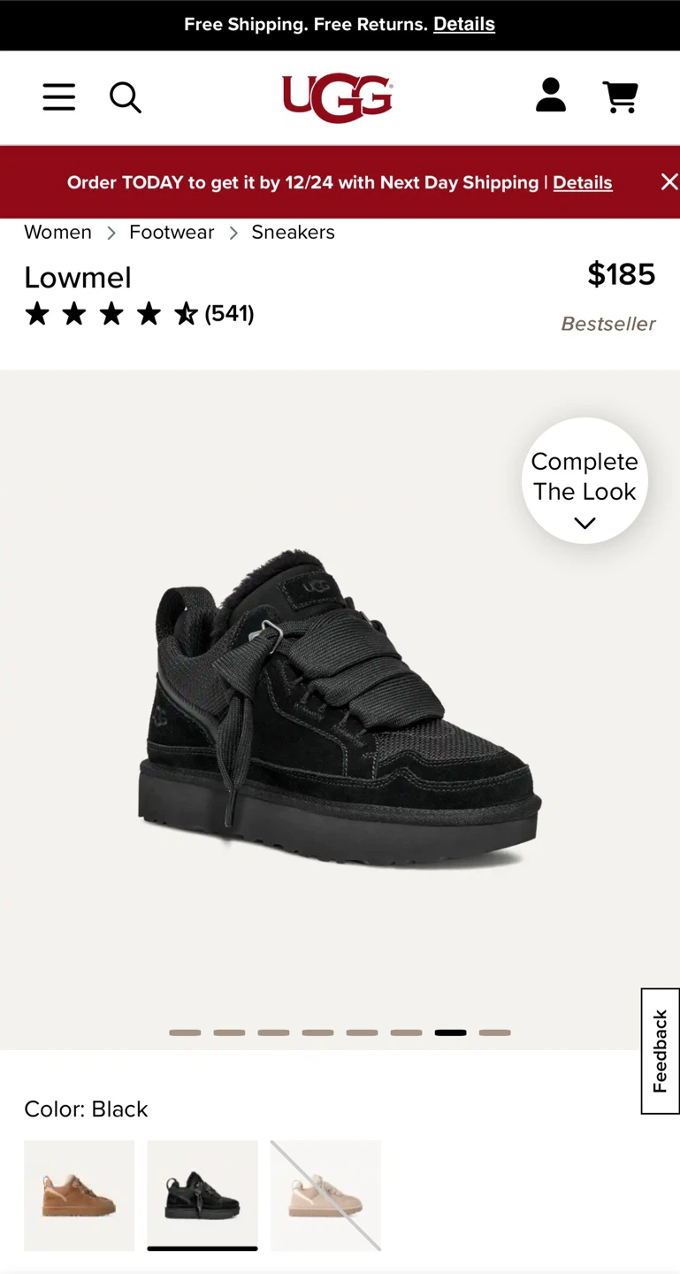 Ugg Lowmel Size 9