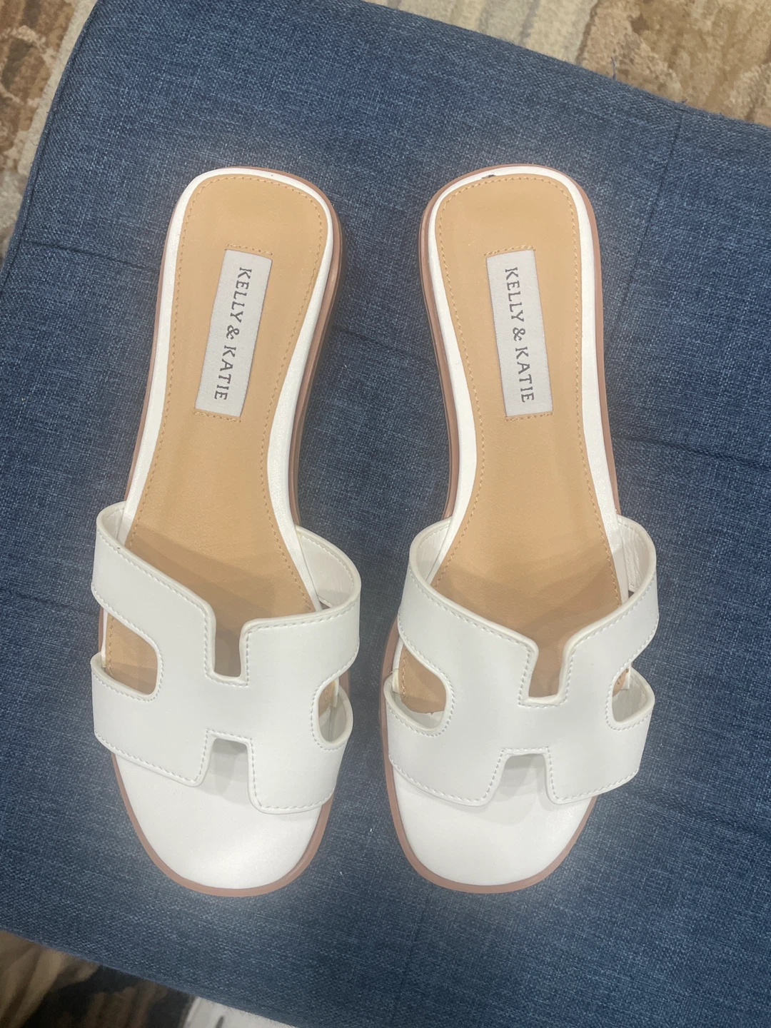 Kelly & Katie White Sandals