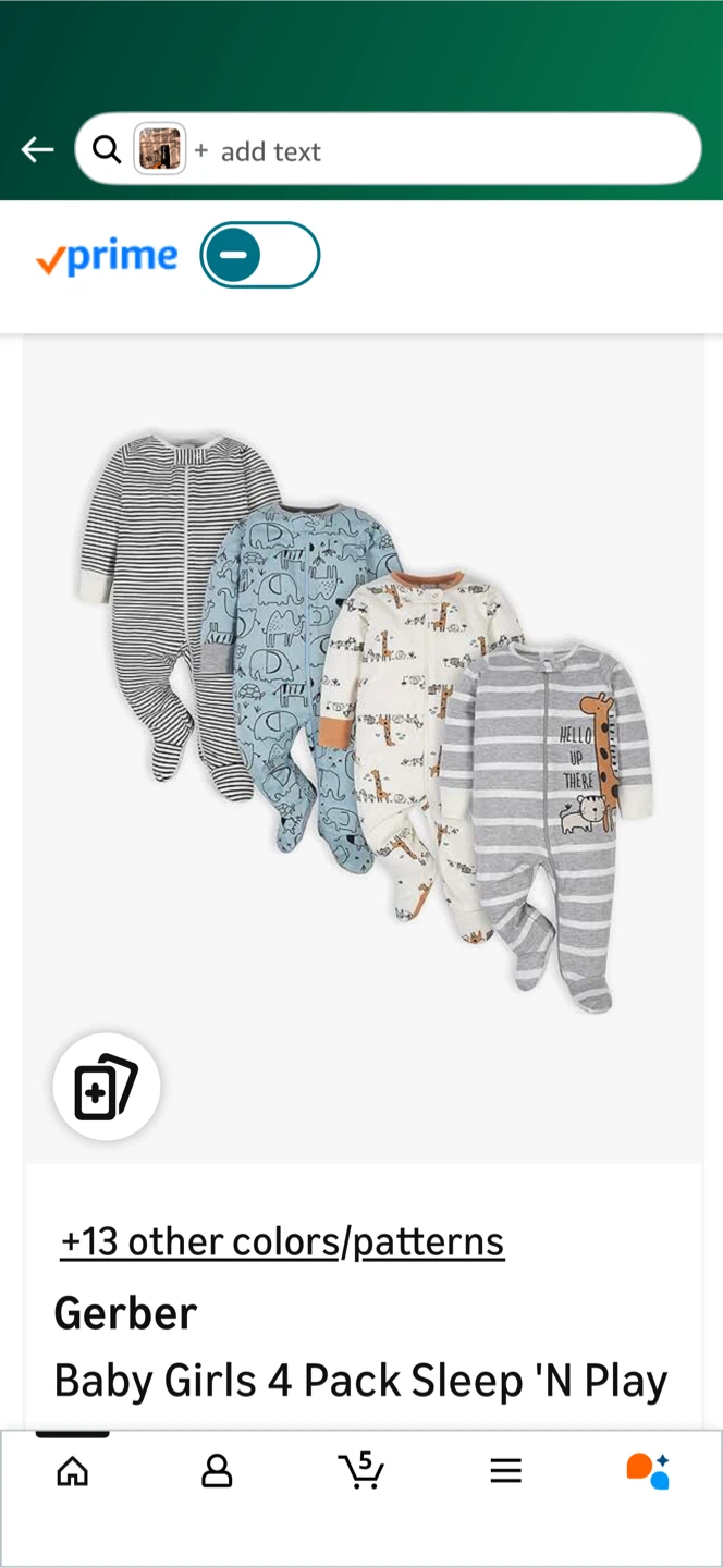 Gerber Baby 4-Pack Sleep 'N Play - New