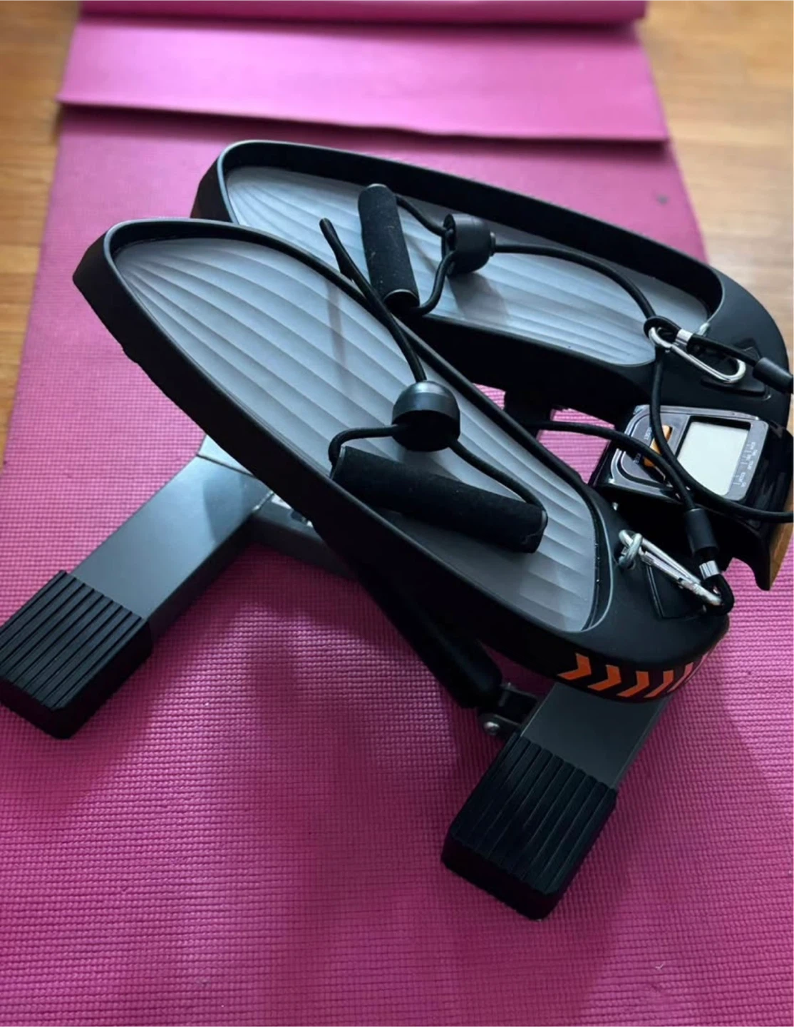 Mini Stepper with Resistance Bands