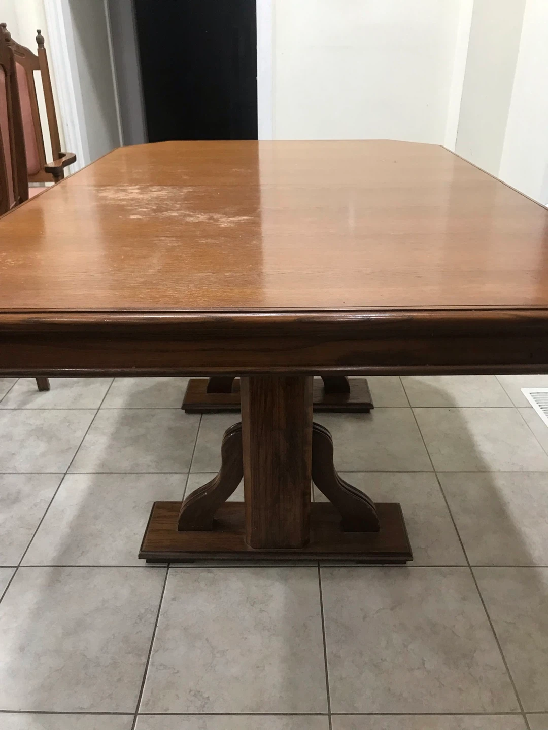 Wooden Dining Table with extender - photo 3
