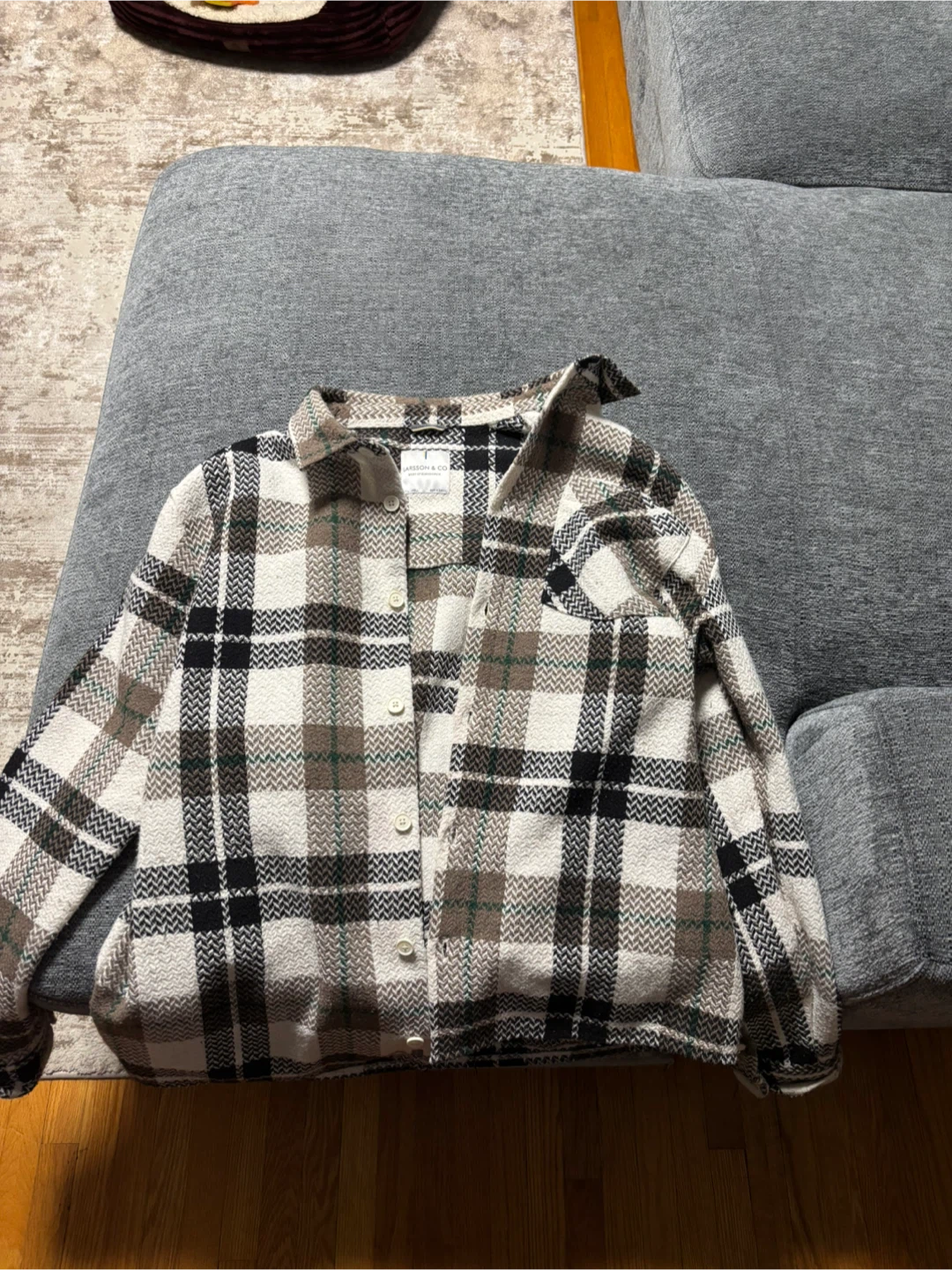 RW&CO. Plaid Flannel Shirt - Size M - photo 2