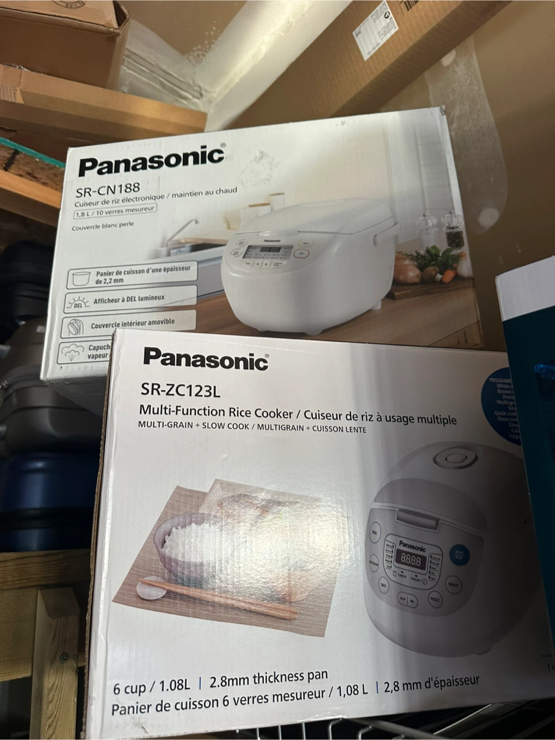 Panasonic SR-CN188 Rice Cooker - Like New! - photo 2