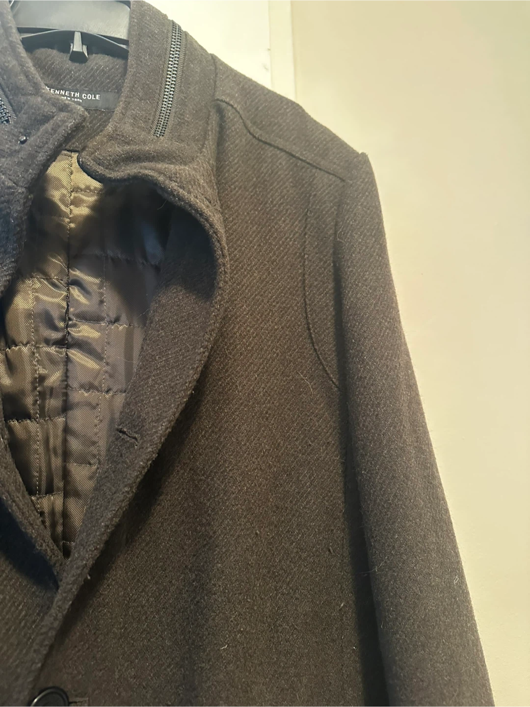 Kenneth Cole New York Wool Blend Coat - Size M - photo 2