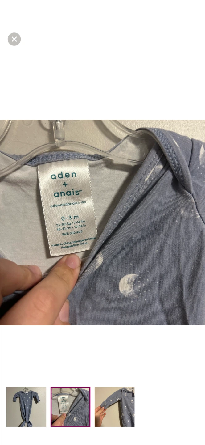 aden + anais Baby Sleep Sack 0-3 Months - photo 2