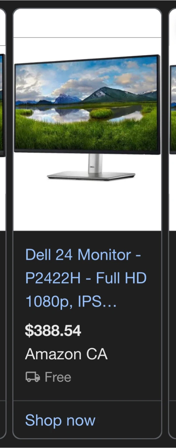 Dell P2422H 24 inch Monitor - photo 5