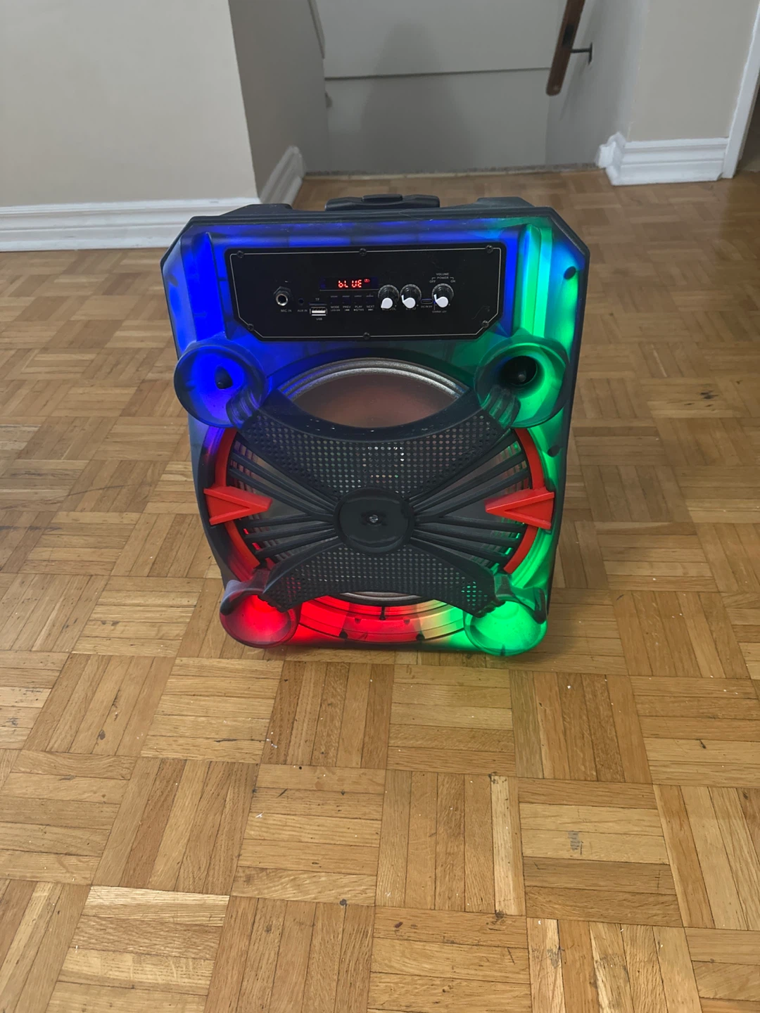 Portable Bluetooth Speaker with Lights