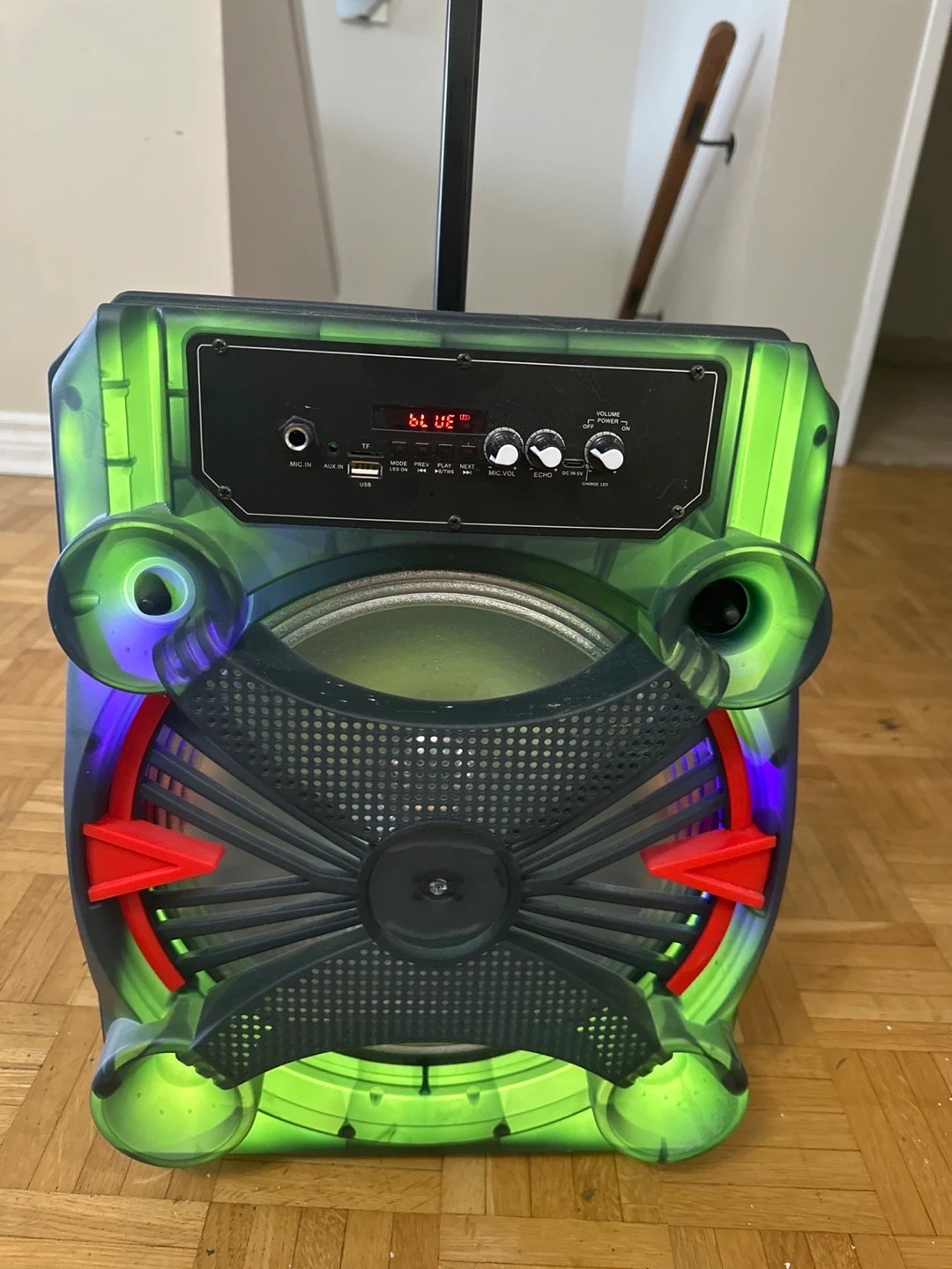 Portable Bluetooth Speaker with Lights - photo 4