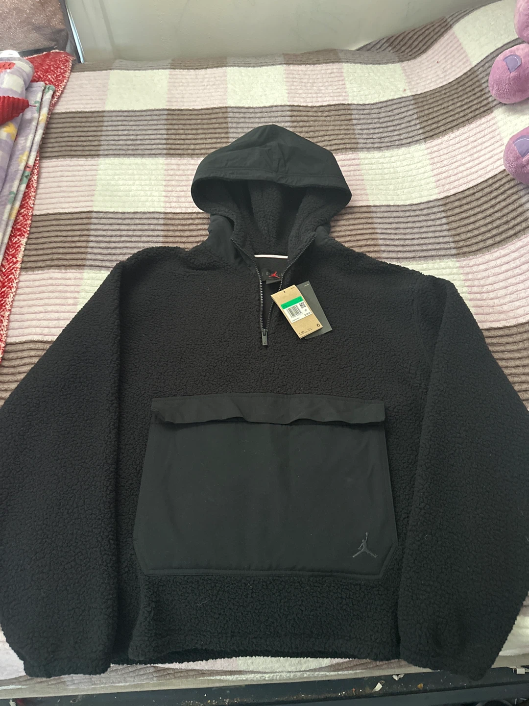 New Jordan Black Fleece Hoodie XL