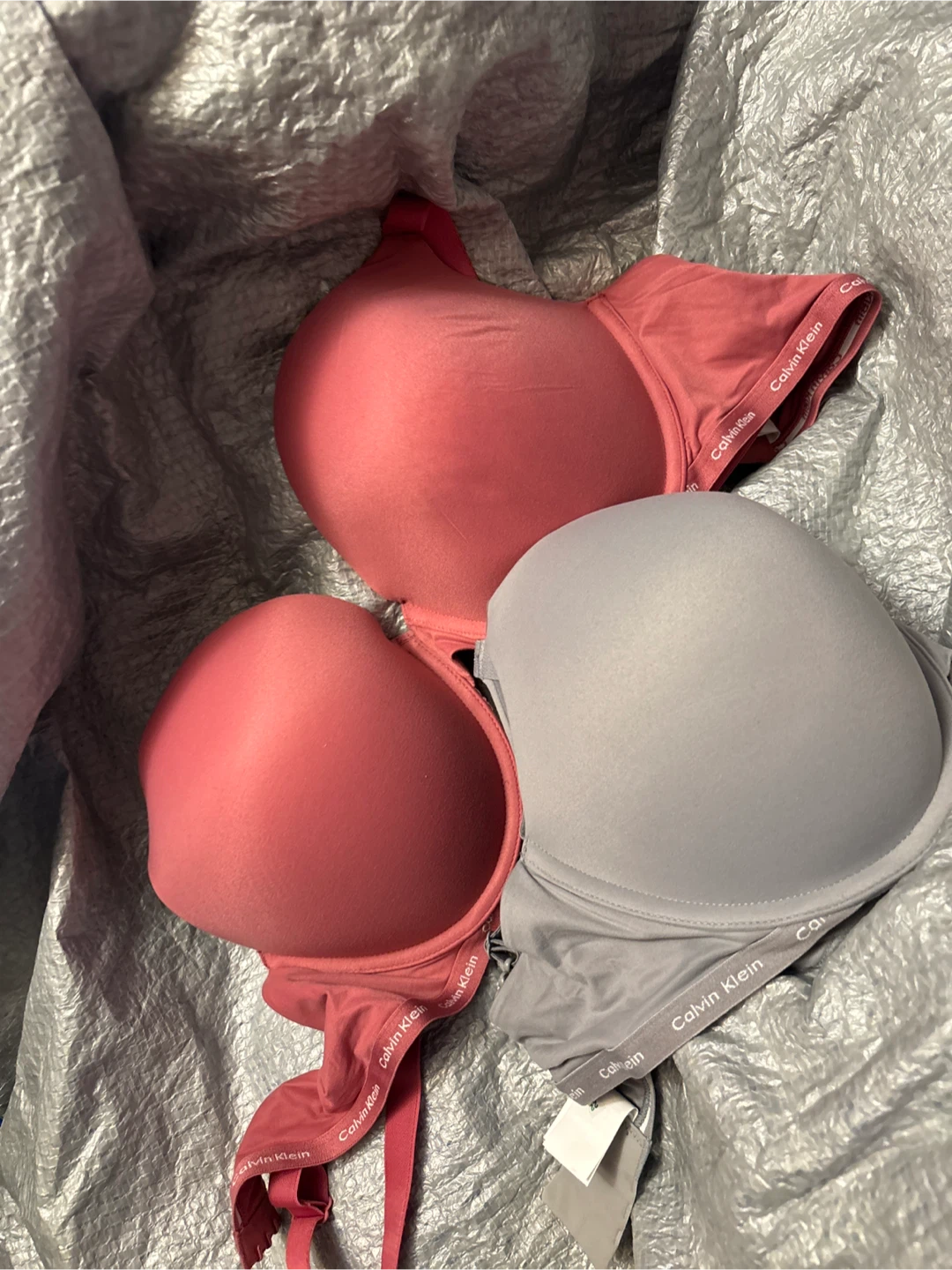 NWOT 2pc Calvin Klein Bras, Size 36D