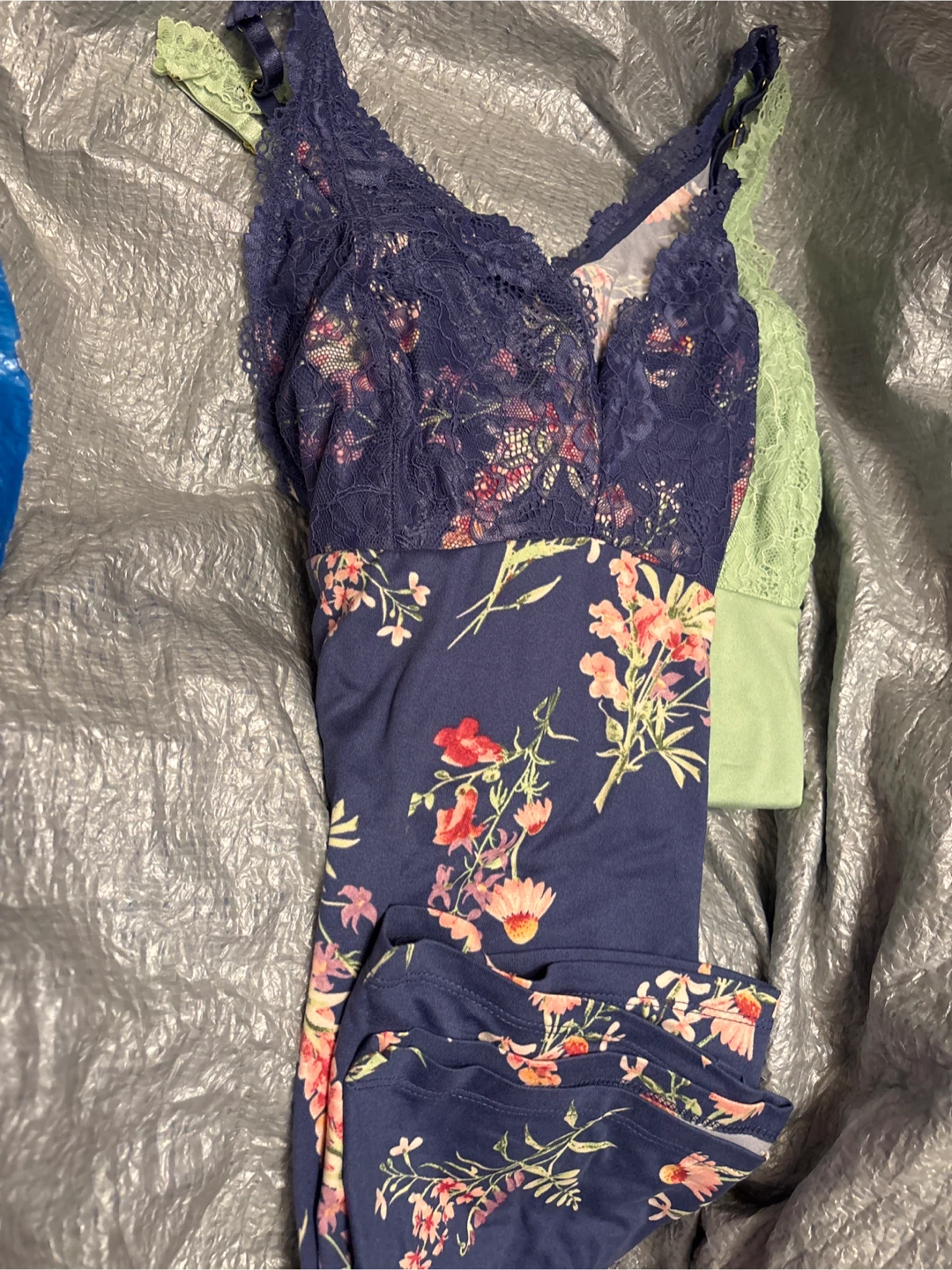 NWOT 2pc Flora Nikrooz lace chemise XL/TG