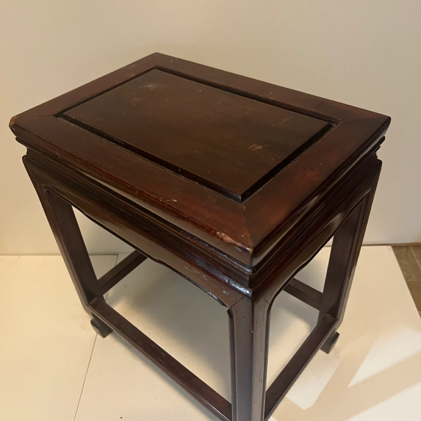 Upholstered Footstool Ottoman - photo 3