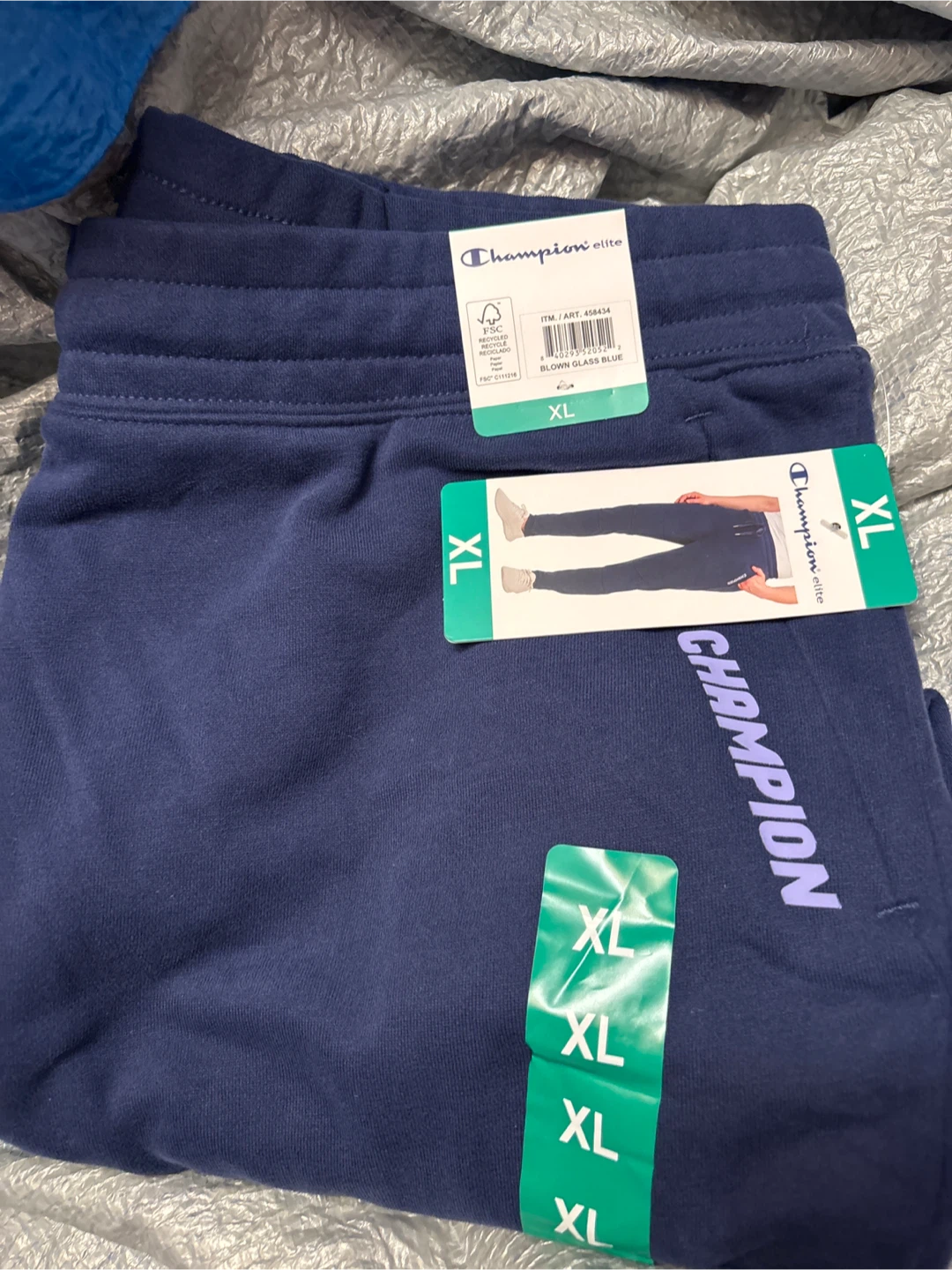 Ladies Champion Elite XL Blue Glass Pants - New