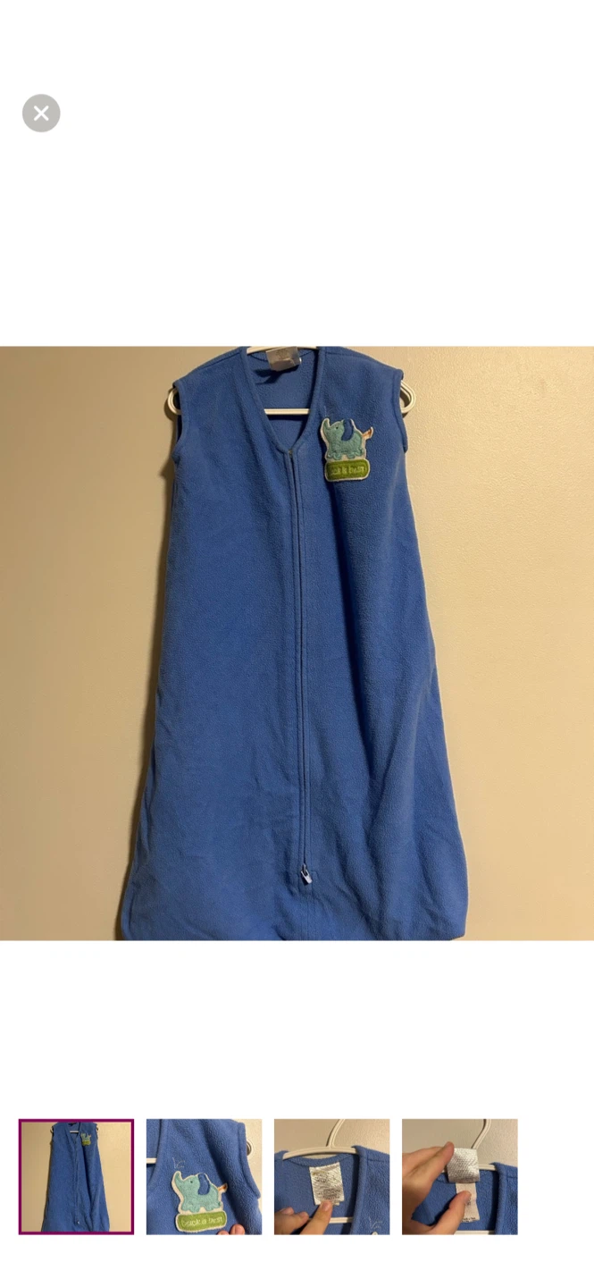 Halo Sleepsack Wearable Blanket - Blue - photo 2