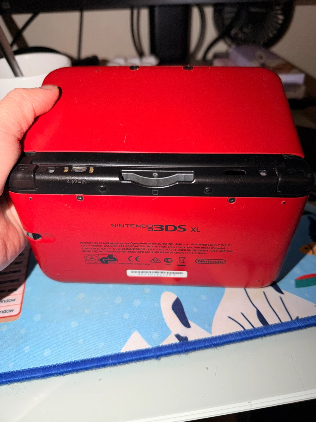 Nintendo 3DS XL - Red - photo 2
