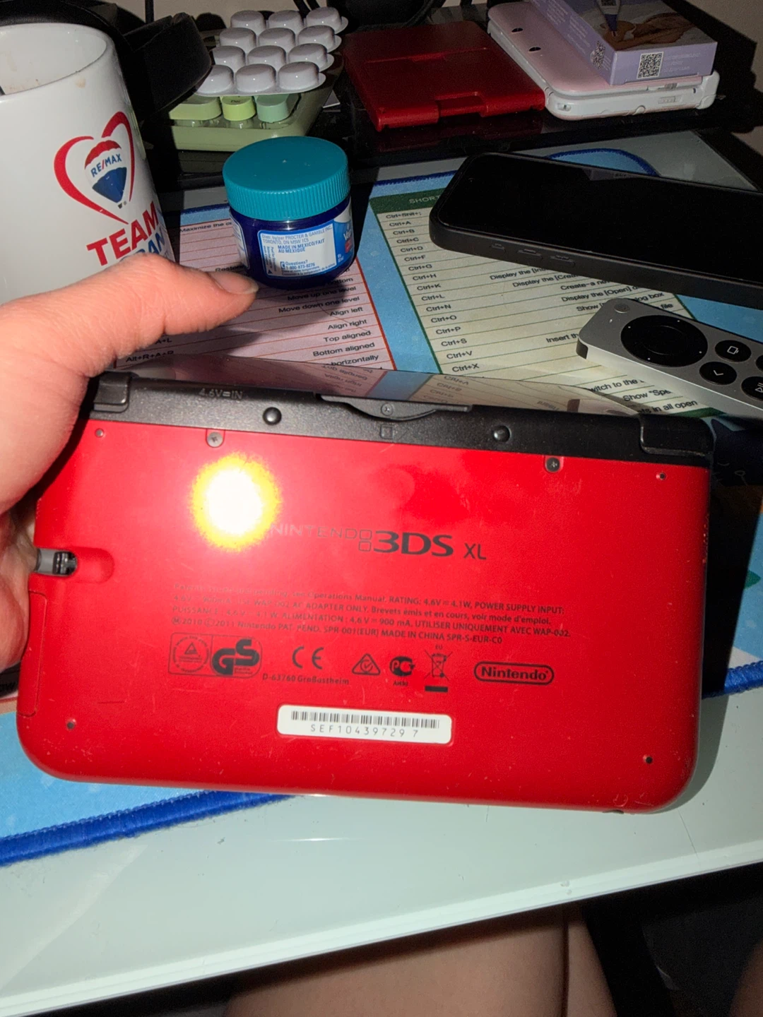 Nintendo 3DS XL - Red - photo 3