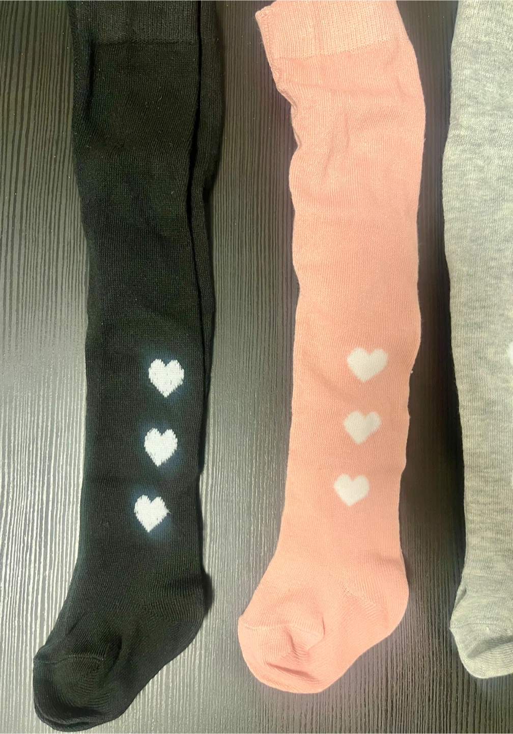 Girl's Tights 4-Pack-Colored Hair Ties - photo 3
