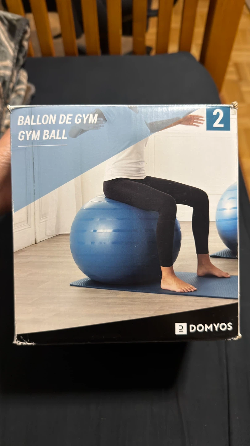 Decathlon DOMYOS Gym Ball - Blue