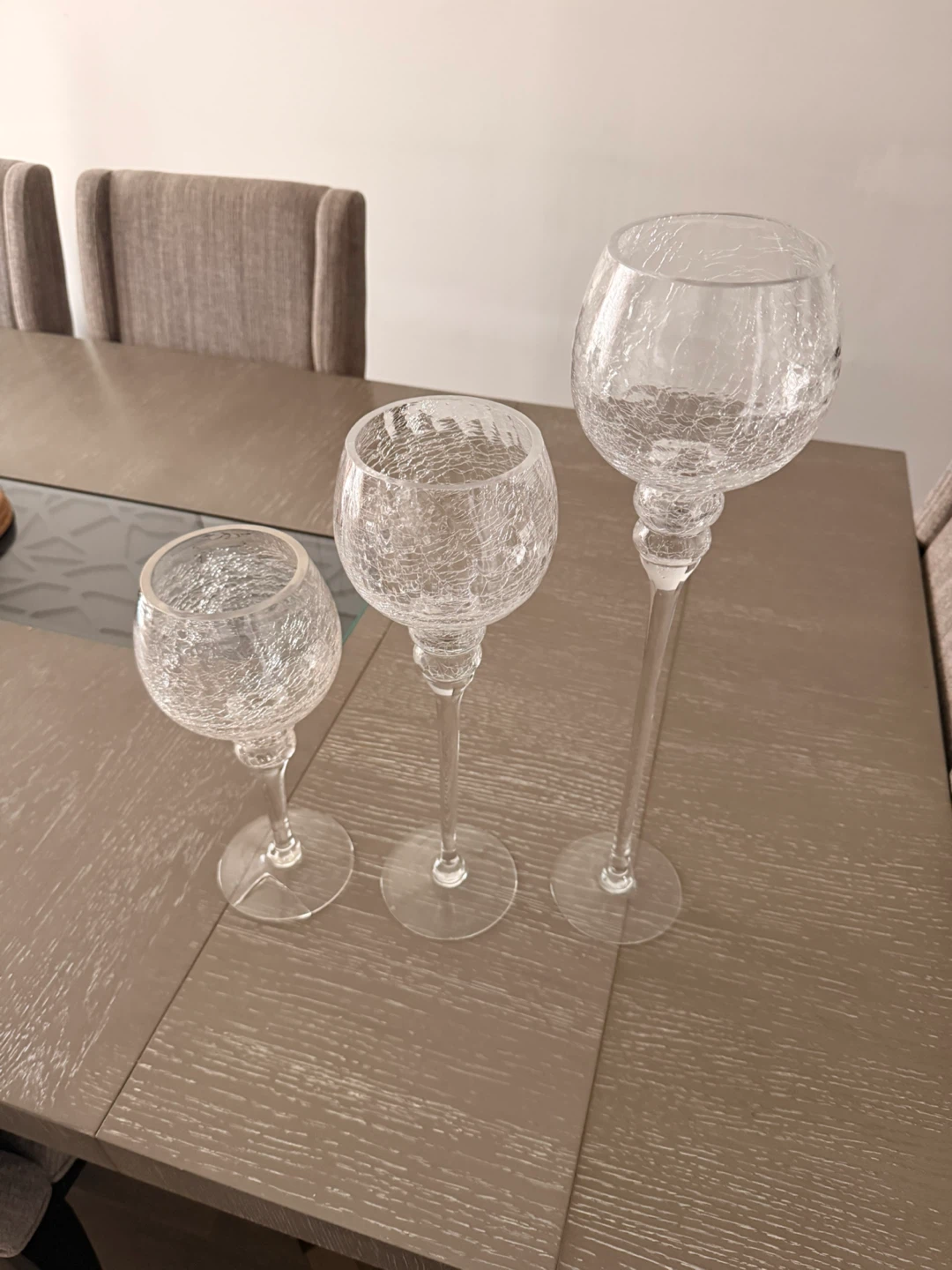 Candle Holders - Set of 3