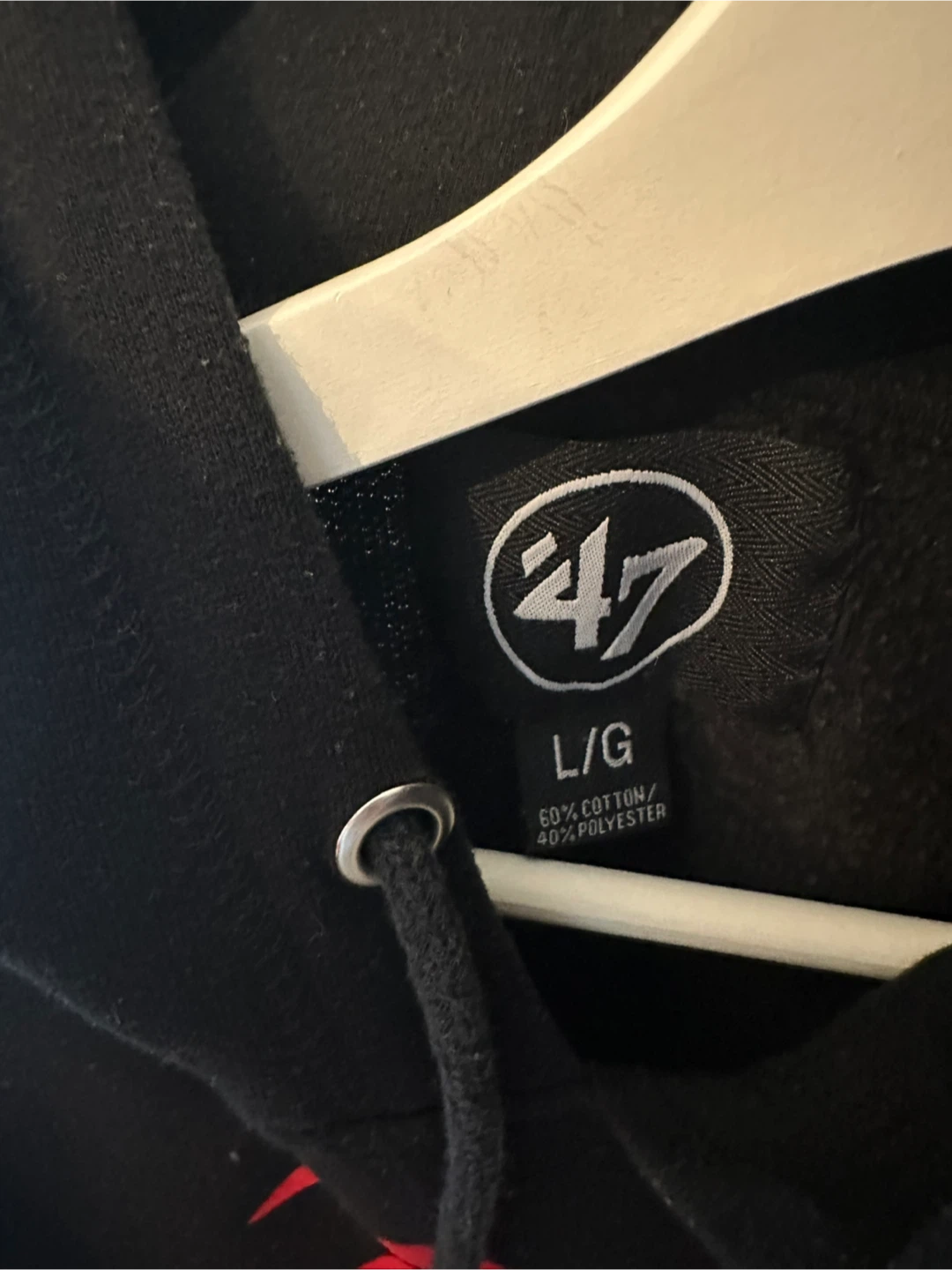 Toronto Raptors Hoodie - '47 Brand - Size L - photo 2