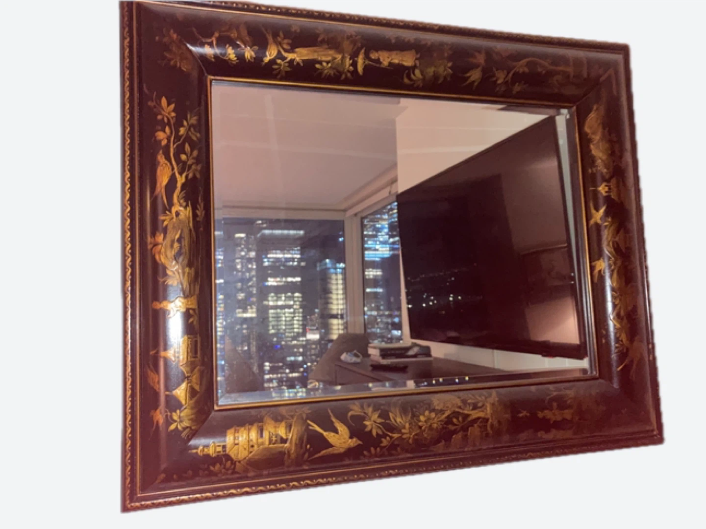 Vintage Chinoiserie Mirror