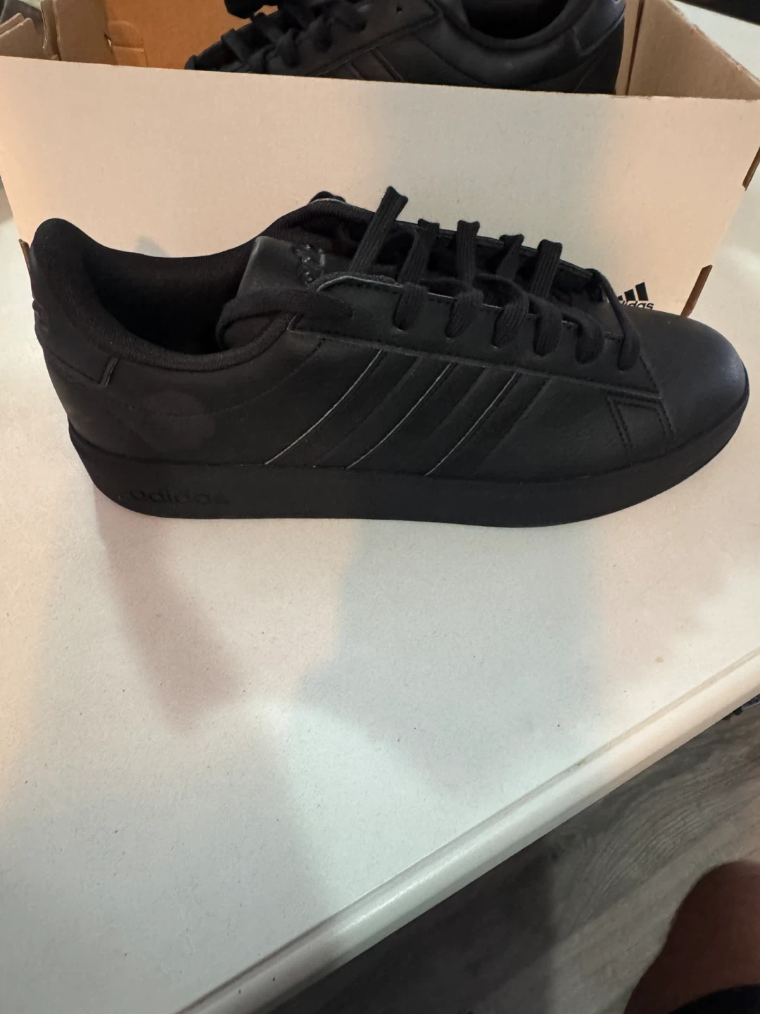 Adidas Grand Court 2.0 Black Tennis Shoes - photo 2