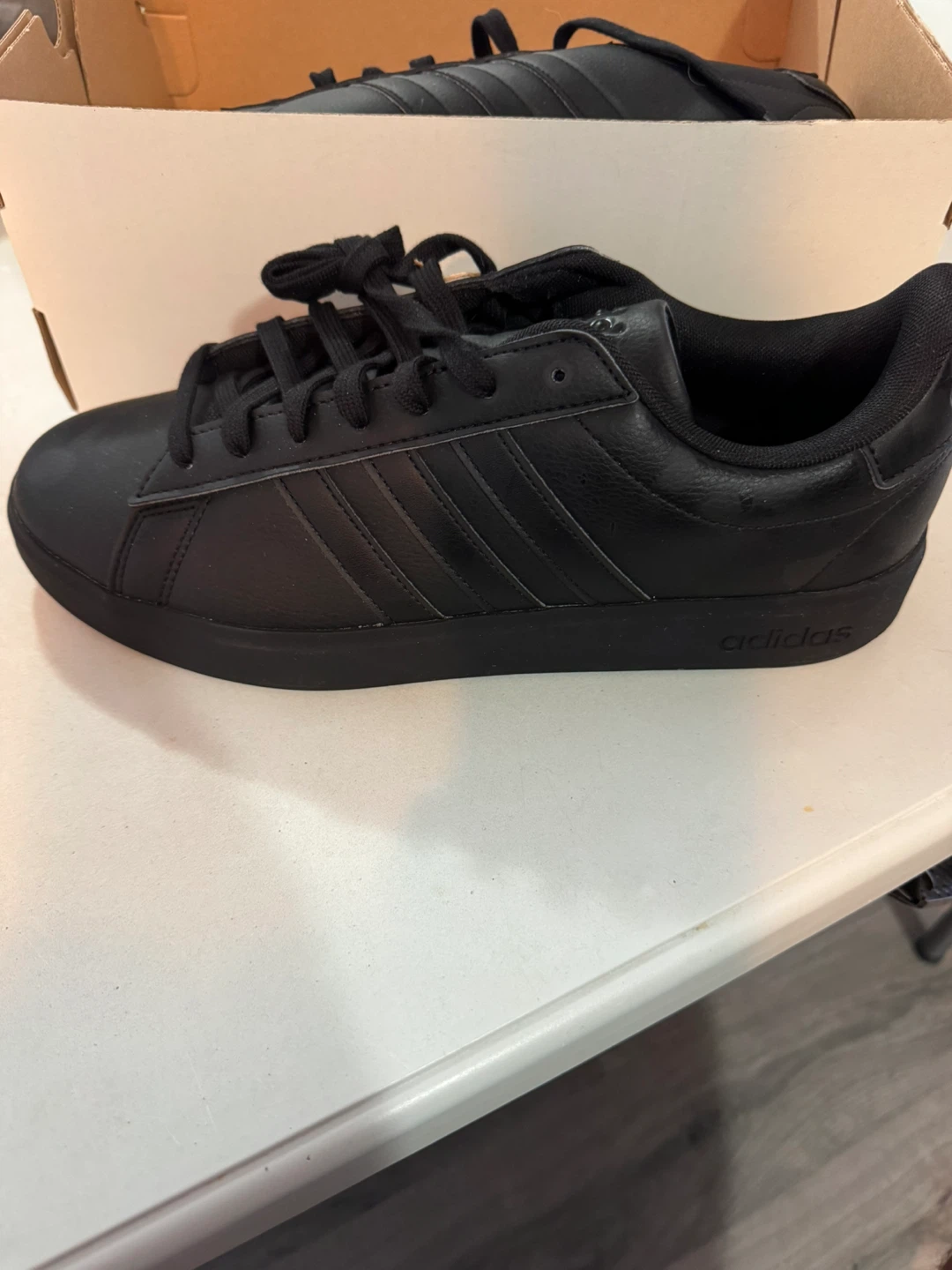 Adidas Grand Court 2.0 Black Tennis Shoes
