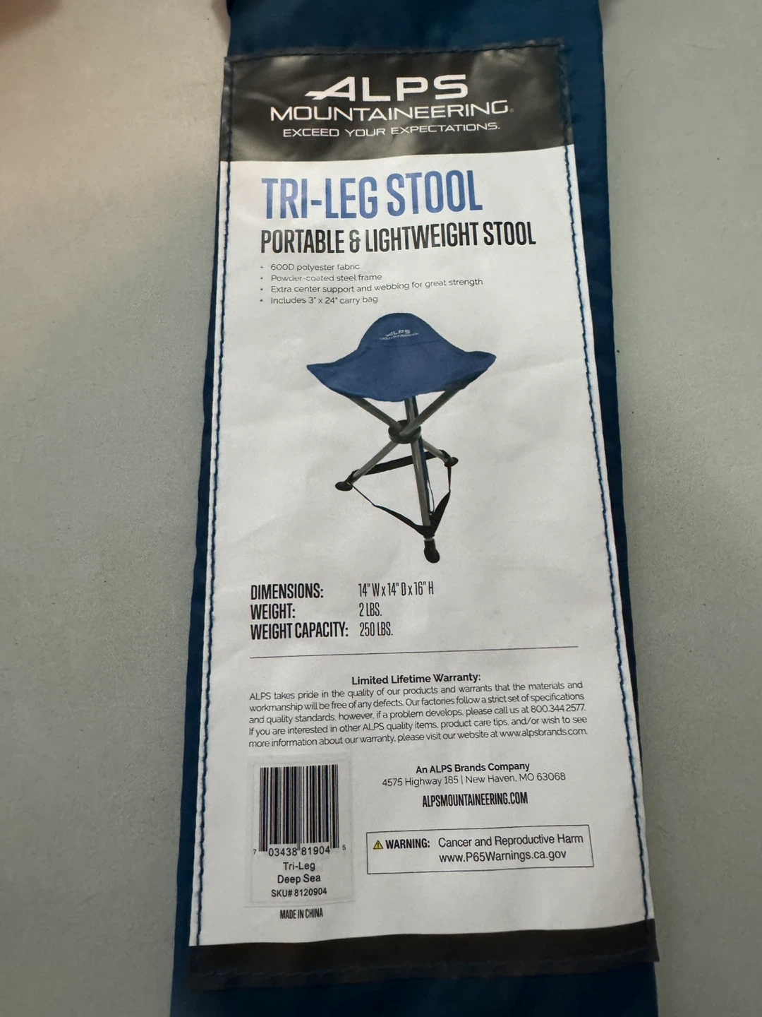 ALPS Mountaineering Tri-Leg Lightweight Stool
