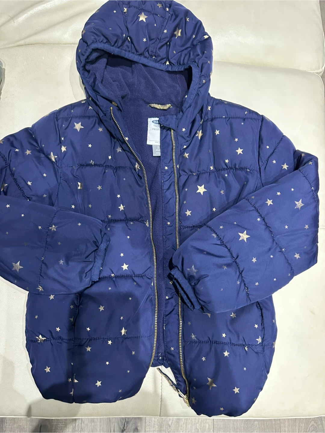 Girls Old Navy Puffer Jacket size 8