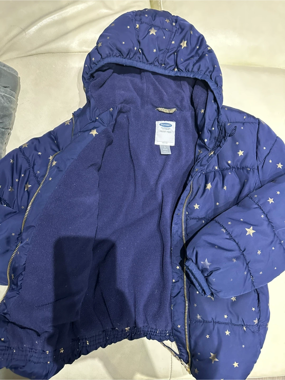 Girls Old Navy Puffer Jacket size 8 - photo 2